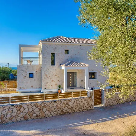 Julian Private Stone With Sea View Appartement Tragaki