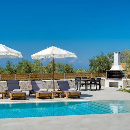 Julian Private Stone With Sea View Appartement Tragaki